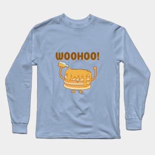 Showering Pancake Long Sleeve T-Shirt